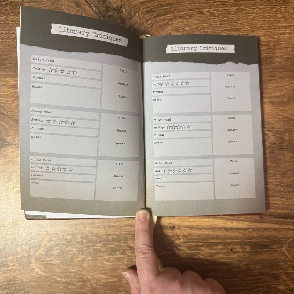 The Literary Companion Reading Journal